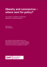 Obesity and coronavirus – where next for policy? : The case for a health in all policies approach to reducing obesity